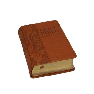 Quality Eco Friendly Matte Varnishing Leather Cover Bible Book Printing wholesale