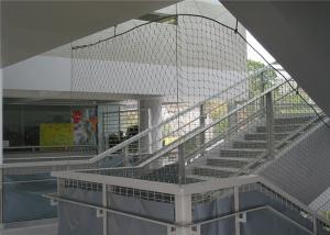 Quality Safety Anti Falling Deck Railing Rope Wire Mesh For Architecture Bridge Stairway wholesale