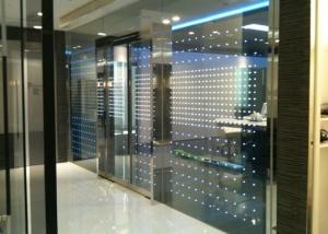 Quality PVB Electronic Luminous Partition 40.7mm LED frosted Light Glass wholesale