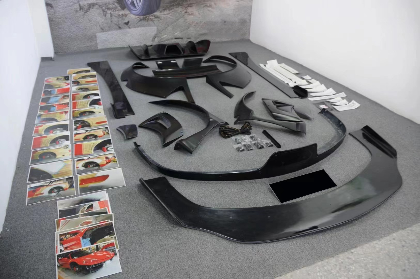 New Product for Ferrari F430 Wide Body Body Kit F430 Upgrade to LB Wide Body