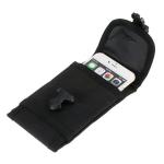 Outdoor MOLLE Tactical Military Pouch Army Black Waist Holster with Belt Clip