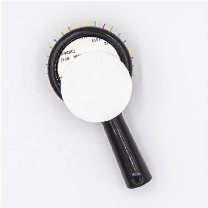 Sublimation Hair Brush With Metal Insert Sublimation Printable Massage Comb