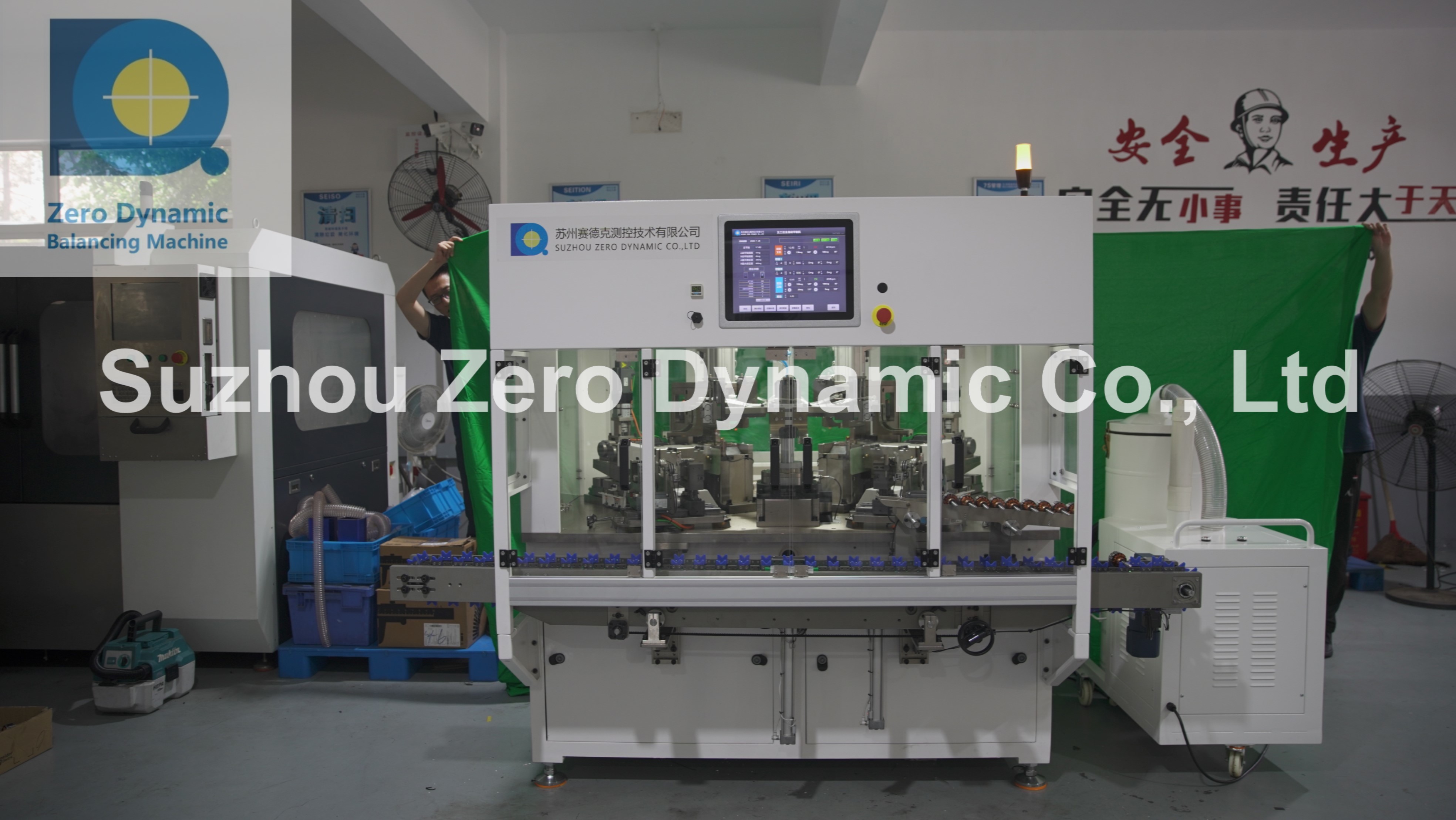 Universal Motor Rotor Balancing Machine, Five Station Electric Armature Balancing Machine