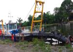 8 Inch Hydraulic Small Sand Dredger Rotating Cutter Power 30kw