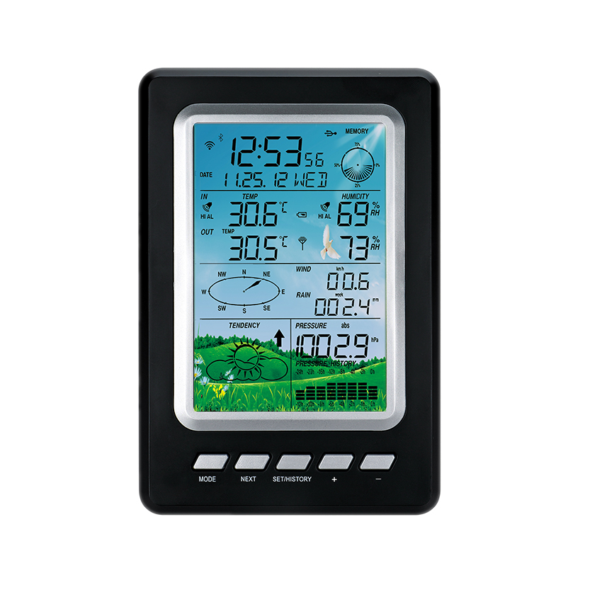 Advanced Weather Station With Alarm Humidity Range Of 20%-99% And Customized Support