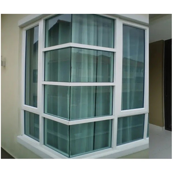 Customizable Aluminum Fixed Window Big Picture Triple Glazed Glass Windows