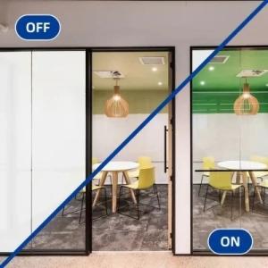 Quality Not Self-Adhesive Dimming Smart Glass Pdlc Film for Customized Switchable Glass Doors wholesale
