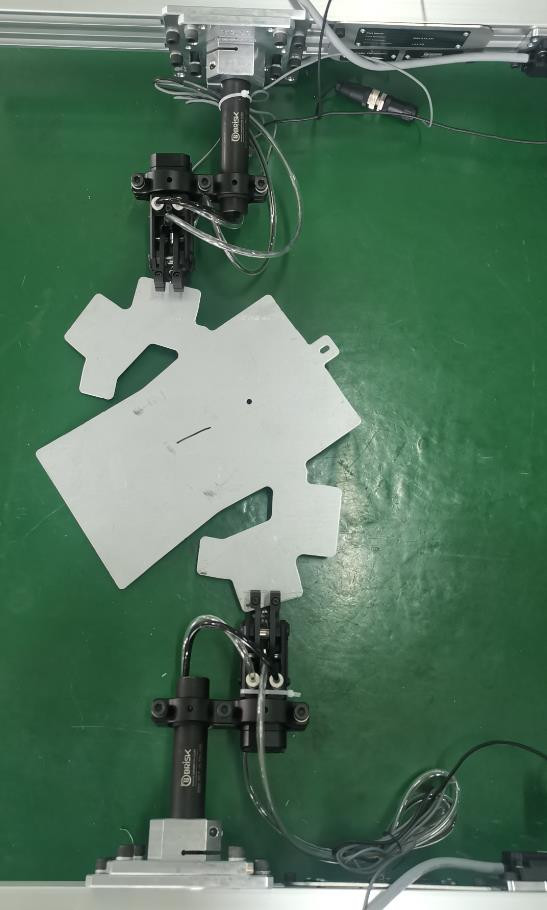 Masse 0.44 Kg Sheet Metal Grippers 650.0 N At 5 Bar Fast Opening And Closing Action