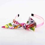 Hoop Toddler Girl Hair Accessories Hairband Fabric Material Eco - Friendly