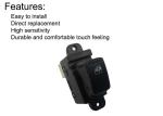 Black Hyundai Electric Window Switch , Window Switch Button Optima Sedona