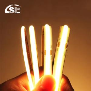 Quality CE RoHs IP44 Ra80 COB Led Strip Light 8mm Width 110V/220V 320Leds 3000K4000K6500K 3 wholesale