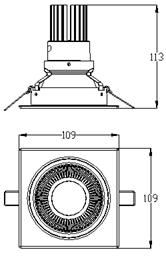 10W LED retrofit globe