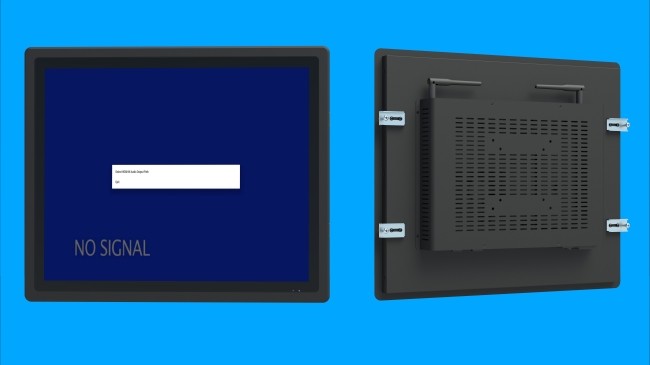 19-Inch Reliable Display for Access Control Systems and Industrial Use