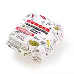 Wholesale Customized Hamburger Packaging Box Printing Disposable Biodegradable