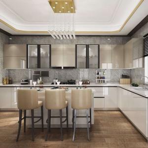 Quality Factory Manufacturer Modern Kitchen Cabinet With Accessories And Appliances wholesale
