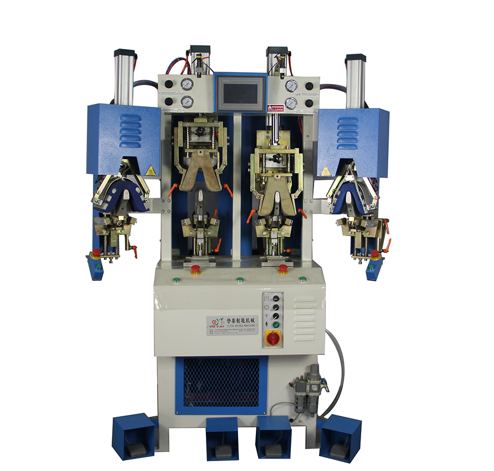 Automatic High Speed Shoe Moulding Machine For Back Heel Molding And Shaping