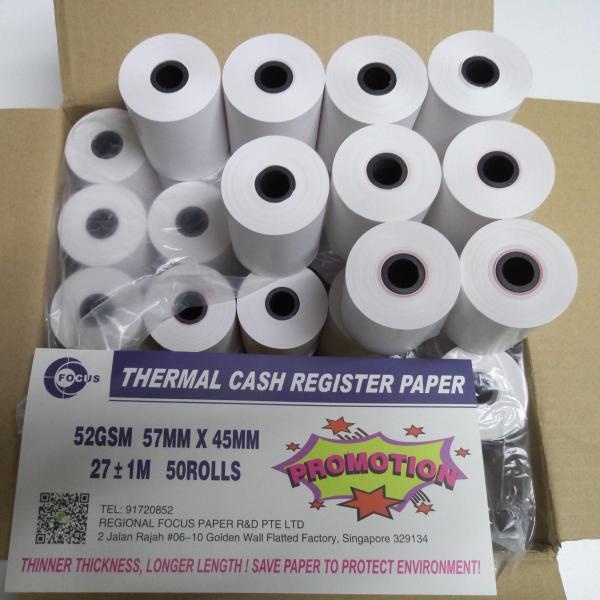 Cheap 55GSM 79mm POS Thermal Paper Roll for sale