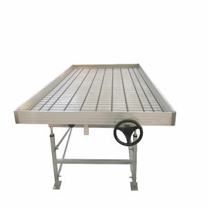 Quality Heavy Duty 70-300kg Greenhouse Rolling Benches 5*8ft Ebb And Flow Rolling Benches wholesale