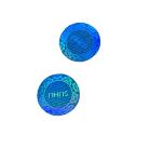 Rainbow Effect Custom Hologram Stickers Waterproof Anti Counterfeit