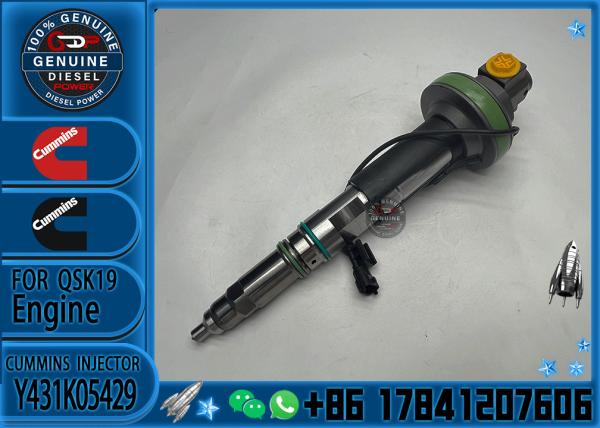 Y431K05417 QSK19 Diesel Engine Common Rail Fuel Injector Y431K05558 4964171