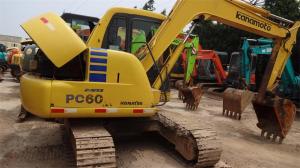 Quality used excavator pc60 ,mini size excavavtor for sale wholesale