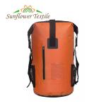 28x62cm 30L PVC Sport Waterproof Dry Bag Backpack Custom Color