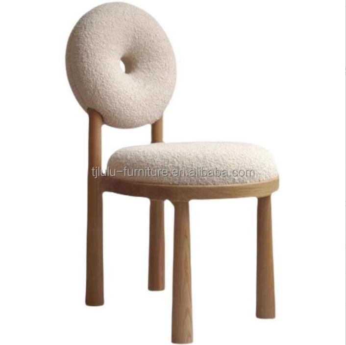 Solid Wood Dining Chair for Hotel OEM Service Accepted in Apartment