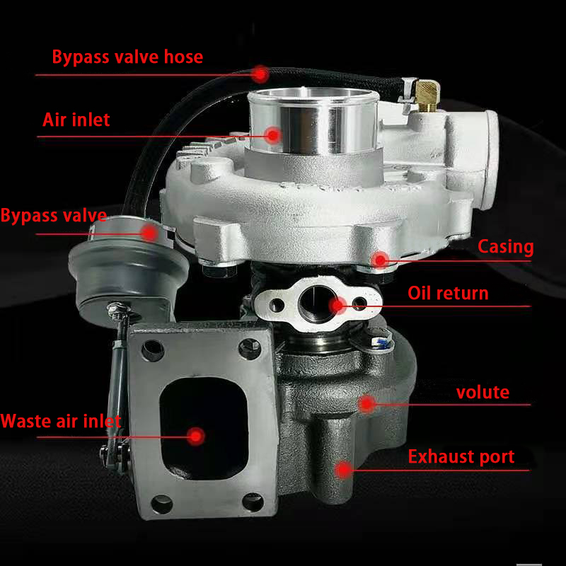 6732818201 Turbocharger for KOMATSU excavator 6D102 CUMMINS 6BT5.9 engine Cummins generator set 62.5KW