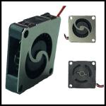 Plastic Black 3.3v / 5v Laptop Cooler Fan 18mm Long Lifespan