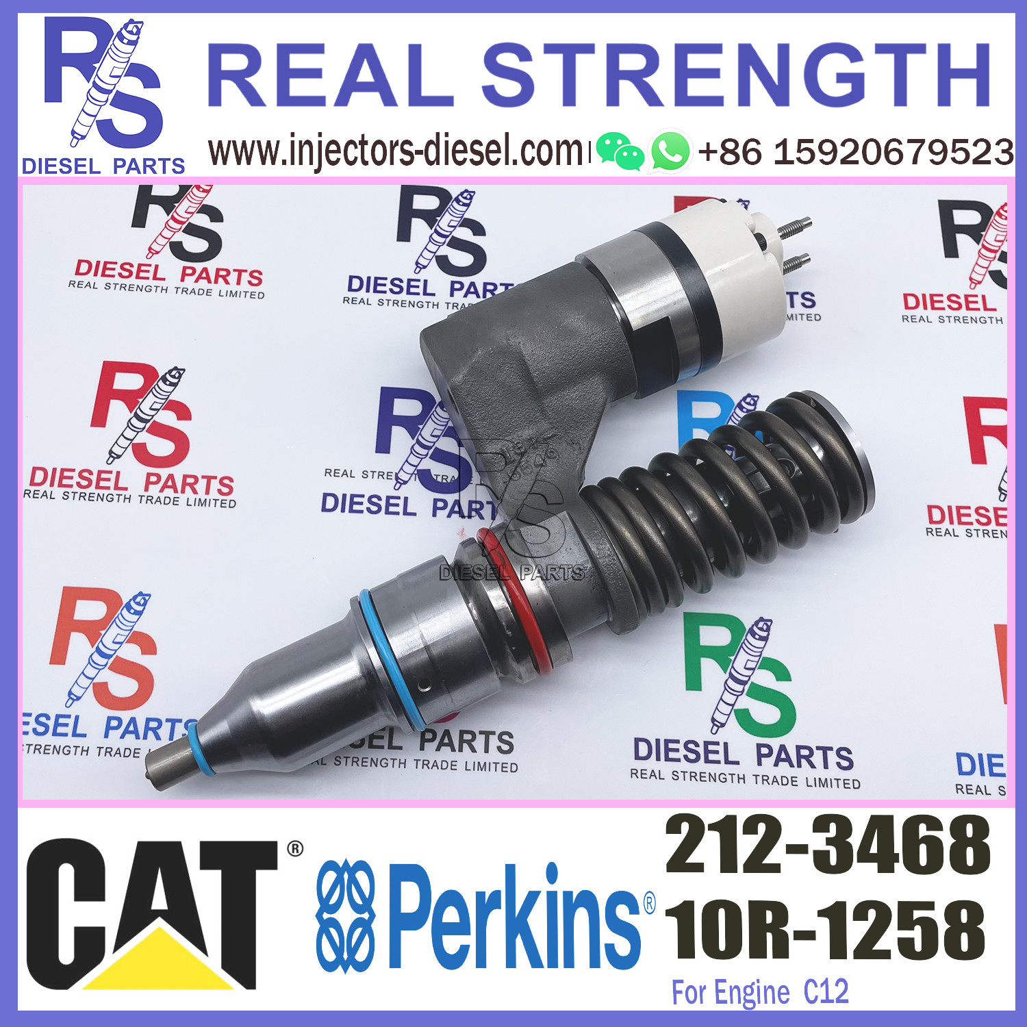 153-7923 Diesel Pump Injectors 317-5278 350-7555 229-1631 212-3468 For CAT C10 C12 Engine Fuel