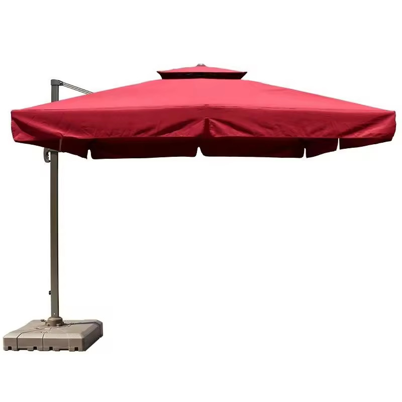 Aluminum Frame Outdoor Sunshade Furniture Umbrella for Outdoor Protection