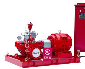 Quality Horizontal Split Case Fire Pump With Electric Motor Driven Water Supply wholesale