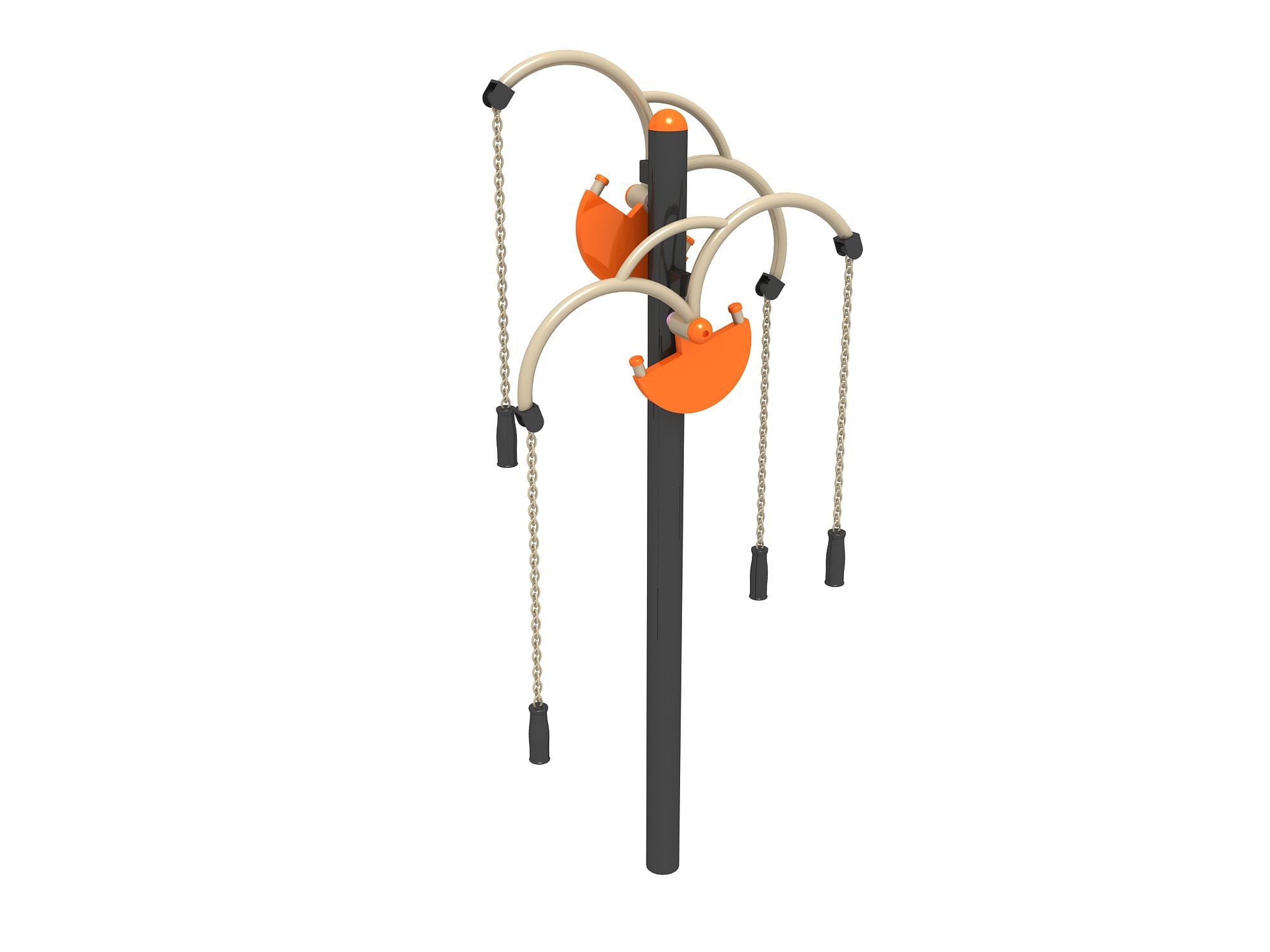 Arm Extension Apparatus for Park Outdoor Gym Equipment Body Health