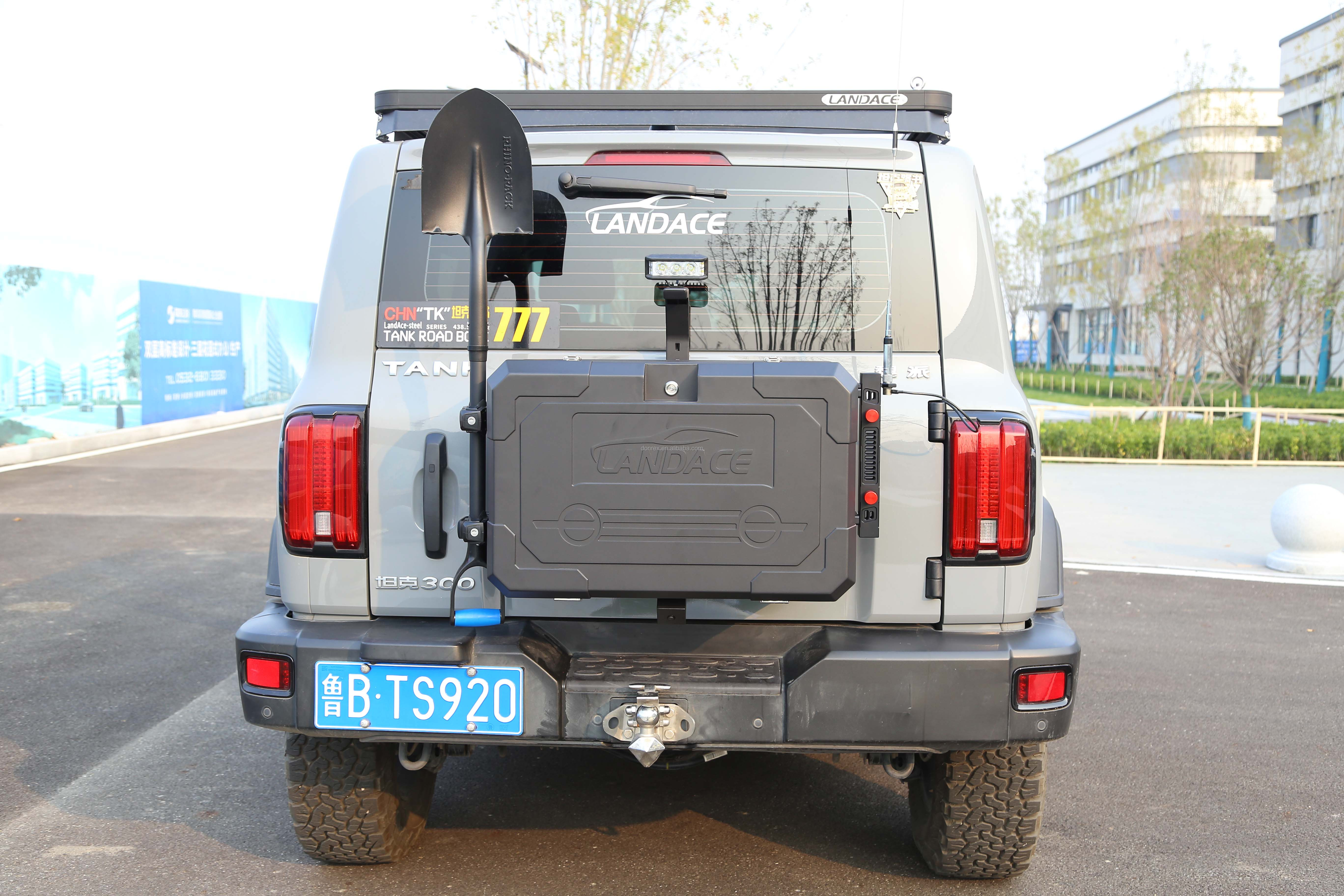 Rear Back Box Tailgate Assembly Upgrade Your Camping Offroad 4x4 Tank 300 Accessories