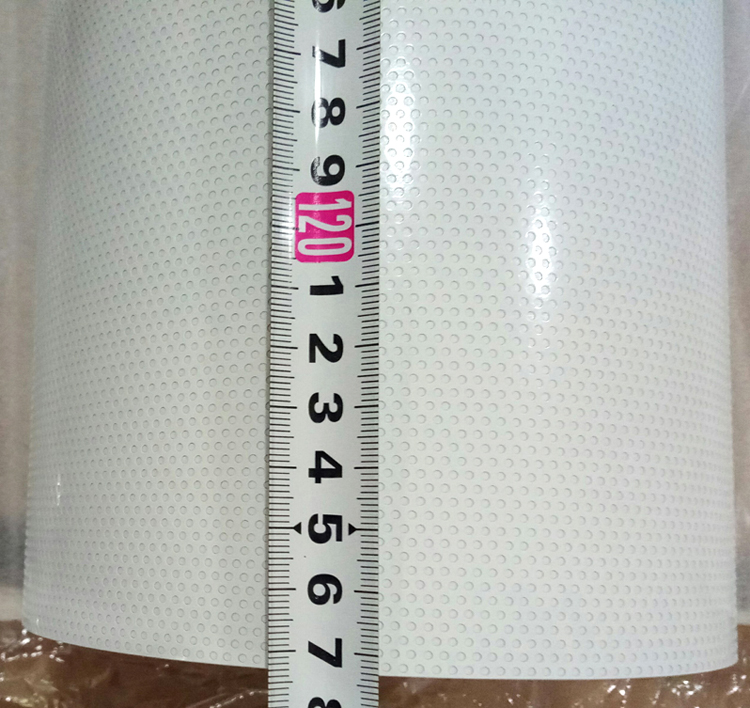 Outdoor One Way Perforated Vinyl , Heat - Resistant One Direction Window Film Roll