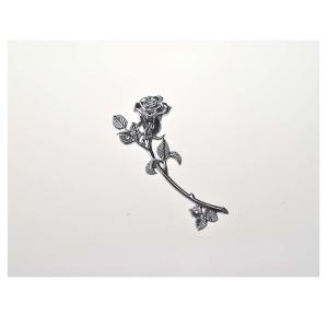 Quality Plastic Rose Decorative Funeral Urns Parts For Wooden Casket / Coffin Lid wholesale