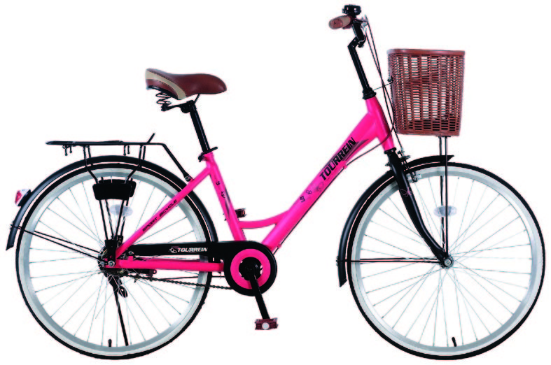 Tianjin factory 26 inch elegant OL city bIcycle/bicicle for lady with Shimano Nexus 3 inner speed with basket