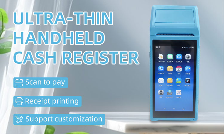 Android Touch Screen POS Machine with Blue Tooth Handheld PDA Barcode Scanner and SDK