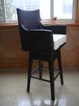 Luxury Home Patio / Balcony Resin Wicker Bar Set , UV Resistant