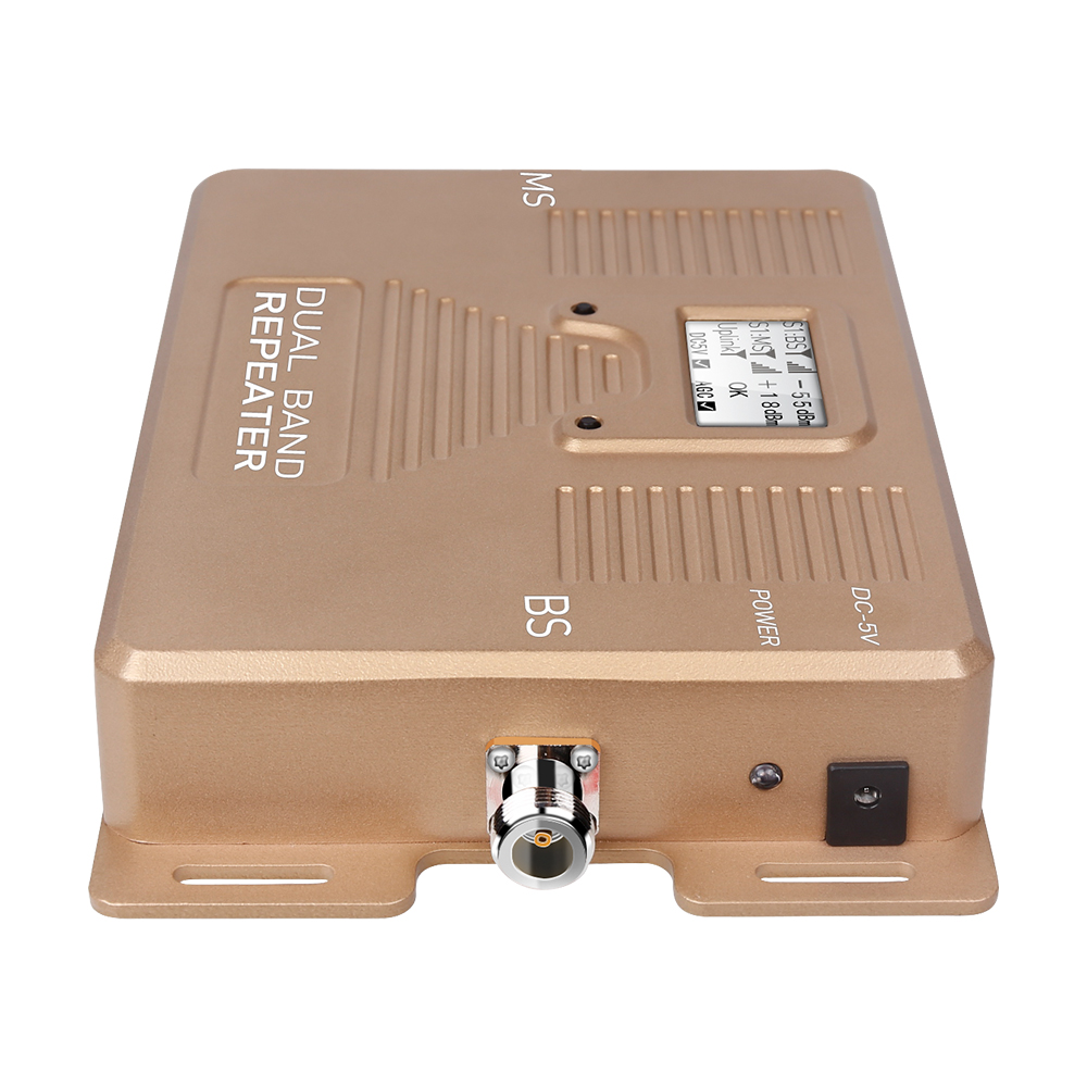 Gold 4g Signal Booster 850MHz/AWS 1700MHz Signal Amplifier And Antenna