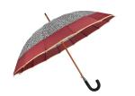 Automatic Custom Promotional Umbrellas 16 Ribs 25 Inches Wooden Shaft