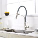 Unique Steel 304/316 Material Hot Cold Water Pull Out Kitchen Sink Faucet For US