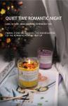 4 Color Christmas Scented Candles In Glass Jars With Private Label