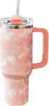 Double Walled Mutifunctional Vacuum Insulated Water Straw Bottle 16 Oz