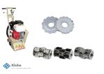 Large 16 Point Flat Face Milling Scarifier Cutters For Concrete Electric