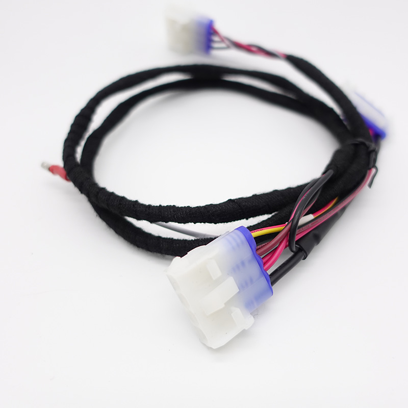 Custom Electric Motorcycle Moped Wiring Harness with Molex Connector and AVF Cable