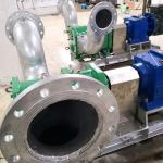 Wear Resistant Rotary Lobe Sludge Pump 300Rpm Anti Corrosion