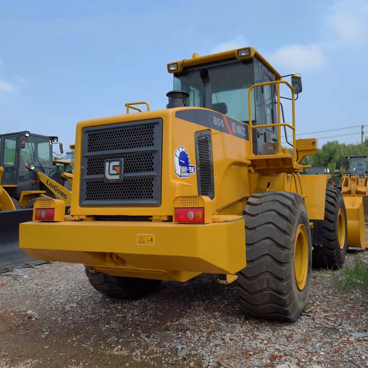 Easily Maintain 5Ton Wheel Loader 856 With Original Hydraulic Pump Liugong CLG856