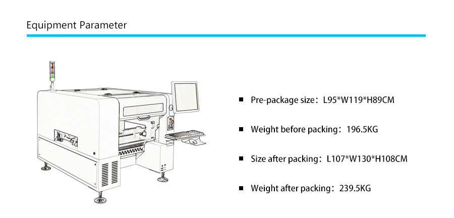 Four Head Bga Placement Pcb Pick And Place Machine For Small Scale Production