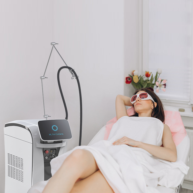 Professional 755nm Alexandrite Laser Hair Removal Machine with Wide Pulse Width Range